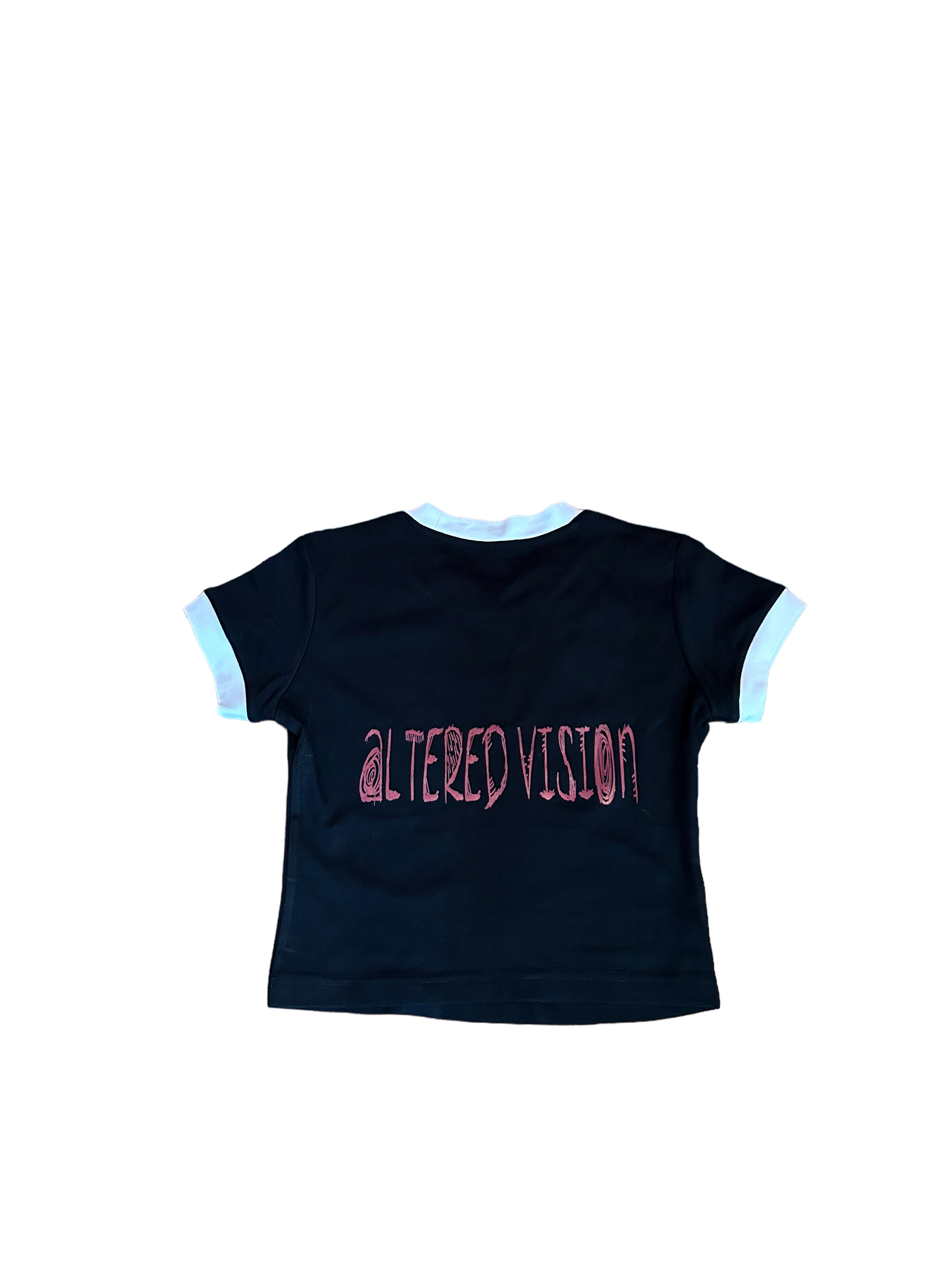 I Love When Girls Sin Fitted Cropped Tee