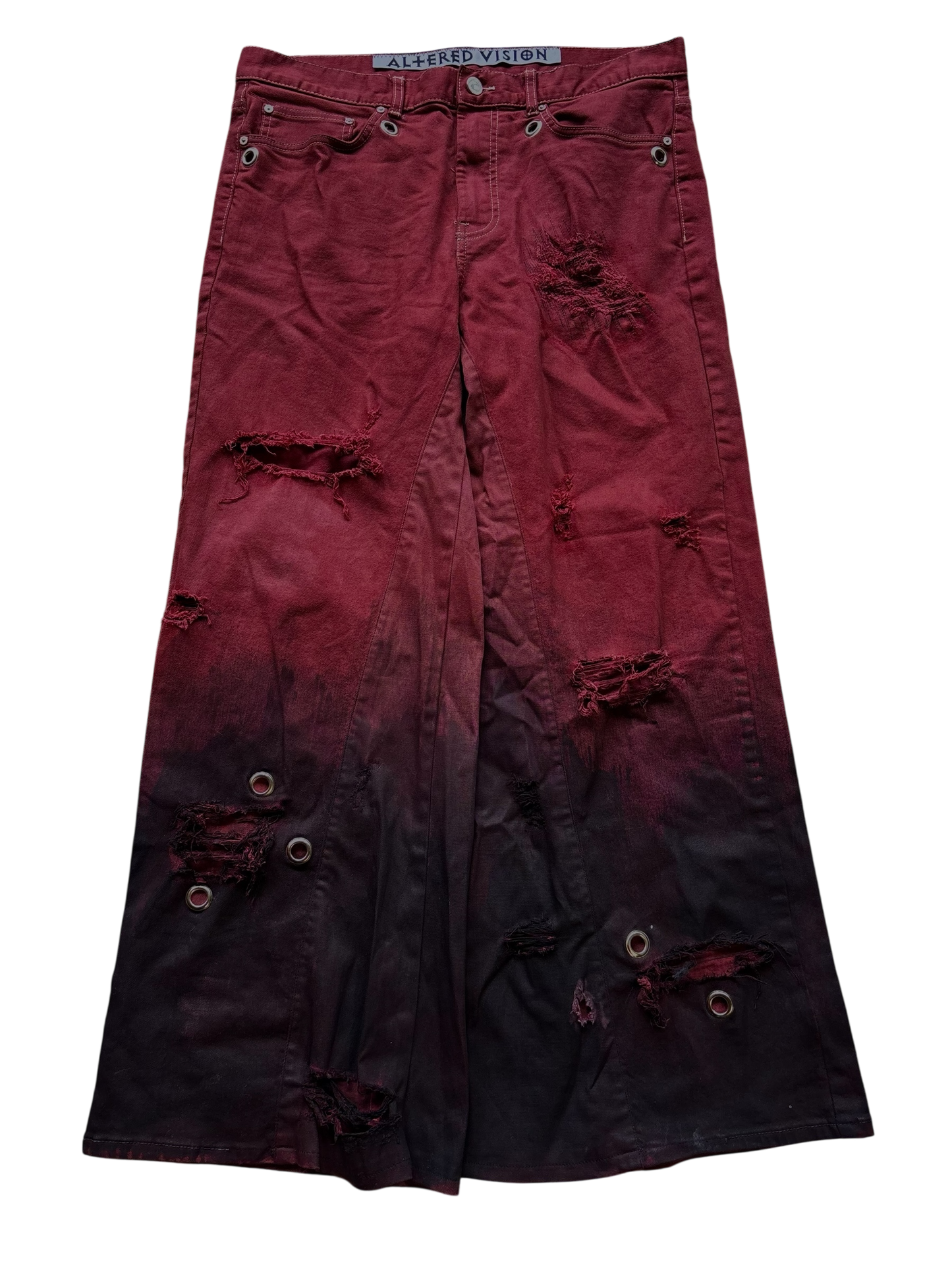 Vernum Red Holo Denim