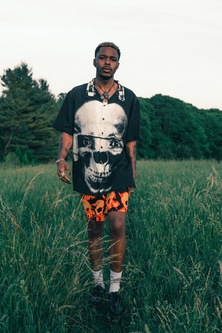 Death Wish Button Up Shirt