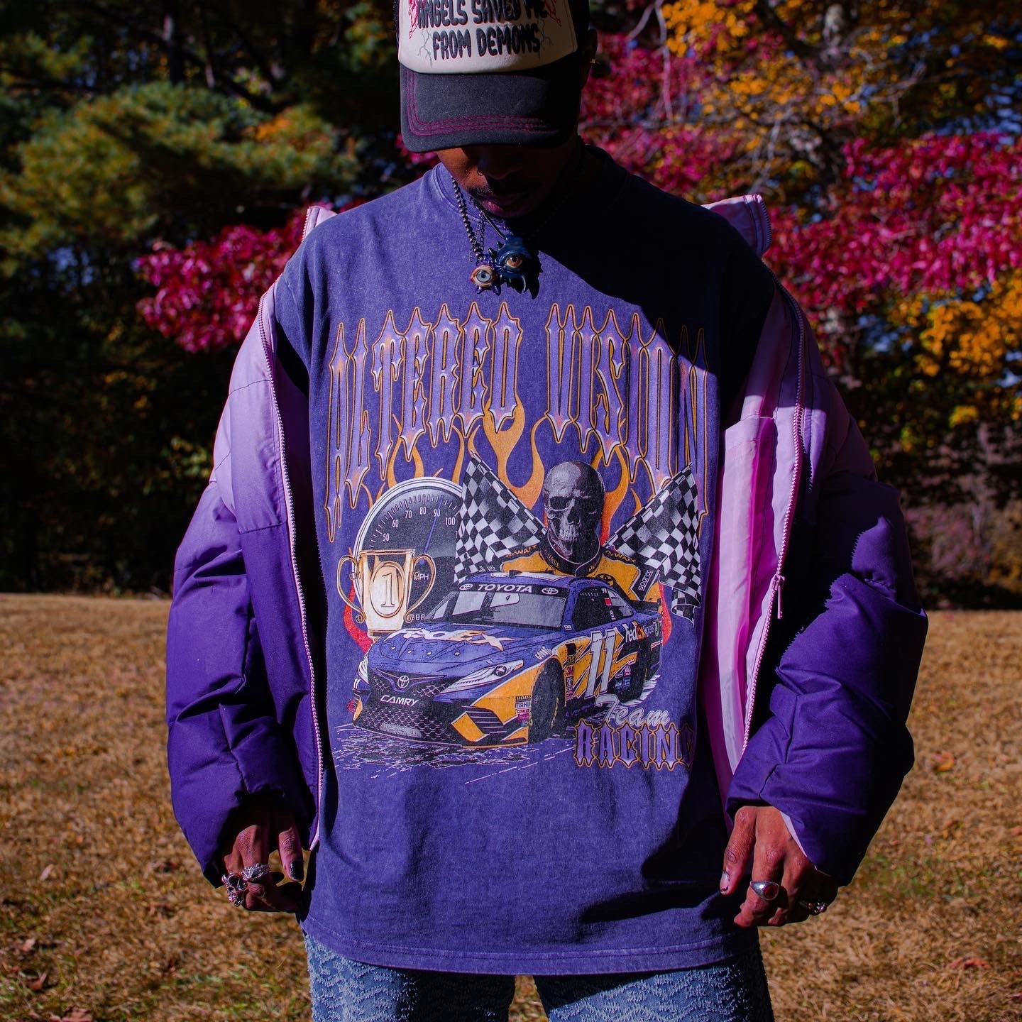 Racer Snow Washed Shirt